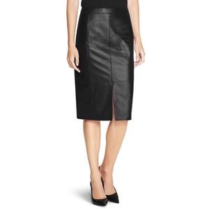 Leather Pencil Skirt | White House Black Market | Size 4
